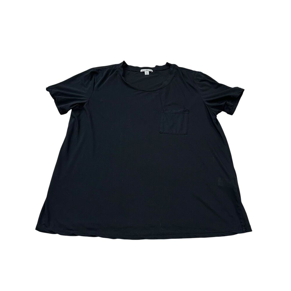 James Perse Pocket Tee in Black Size 3 / Large